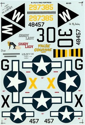 Super Scale 48-0525 - B-17G Flying Fortress
