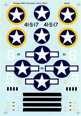 Super Scale 48-0842 - Douglas SBD-3 Dauntless