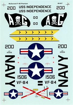 Super Scale 48-0847 - McDonnell F-4B Phantom, VF-84 "Jolly Rogers"