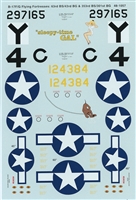 Super Scale 48-1057 - B-17F/G Flying Fortresses