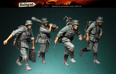 Stalingrad 3001 - German 8 cm Mortar Crew, 1939-44