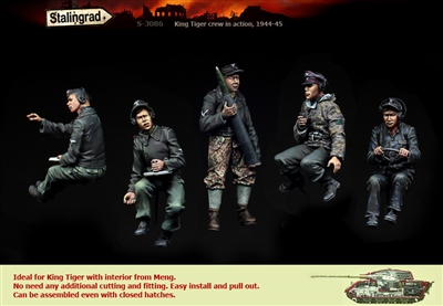 Stalingrad 3086 - King Tiger Crew in Action, 1944-45