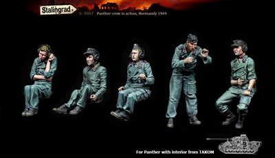Stalingrad 3087 - Panther Crew in Action, Normandy 1944