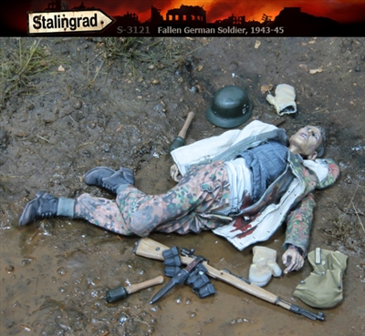 Stalingrad 3121 - Fallen German Soldier, 1943-45