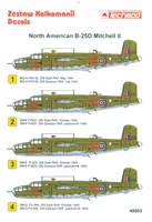 Techmod 48003H - North American B-25D Mitchell II