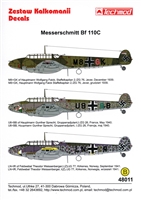 Techmod 48011B - Messerschmit Bf 110C
