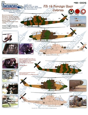 Twobobs 48-005 - AH-1F/S Foreign User Cobras