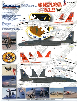 Twobobs 48-021 - Ad Inexplorata Eagles, Glamours Glennis