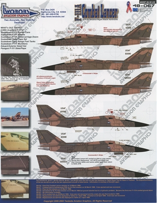 Twobobs 48-067 - F-111A Combat Lancer