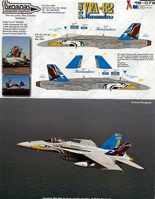 Twobobs 48-078 - F/A-18C VFA-82 Marauders
