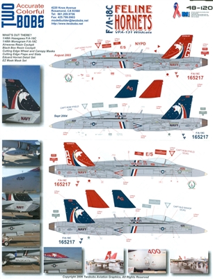 Twobobs 48-120 - F/A-18C Feline Hornets