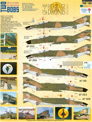Twobobs 48-161 - QF-4E Heritage Drones Holloman
