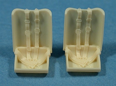 Ultracast 48023 - Messerschmitt Bf 109 Seats (Bf 109F - K)