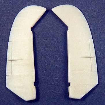 Ultracast 48062 - Supermarine Spitfire Mk IX Early Style Elevators (fits ICM kits)