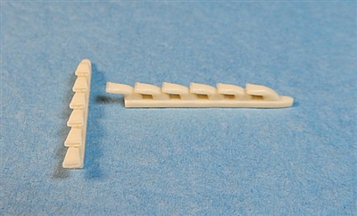Ultracast 48102 - Ju 87D/G Stuka Exhausts (fits Hasegawa kits)