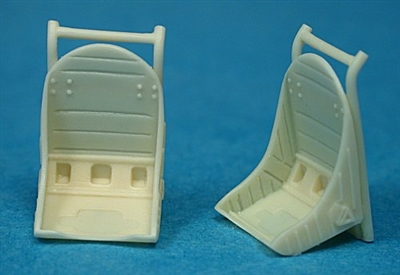Ultracast 48151 Curtiss P-40 Seats (without harness)
