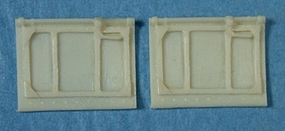Ultracast 48214 Spitfire Mk I/Mk II Cockpit Doors, without crowbar & fittings, for aircraft built prior to February 1941 (fits Tamiya Spitfire Mk I kits)