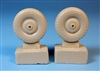 Ultracast 48274 - Bristol Beaufighter Standard Wheels (Australian Z block tread)