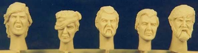 Ultracast 54002 - American Civil War, Bare Heads