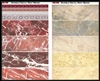 Uschi 1018 - Marble Decal "Red & Beige"