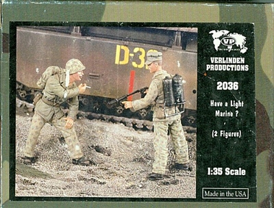 Verlinen Productions 2036 - Have a Light Marine? (2 figure set)