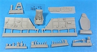 Vector VDS48-036 - La-5 Cockpit (for 1/48 Zvezda kit)