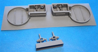 Vector VDS48-059 - Spitfire Mk VIII/IXc Wheel Wells (fits Hasegawa kits)