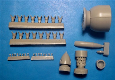 Vector VDS48-073 - Su-2M-88B (late) Conversion Set (fits Zvezda kit)