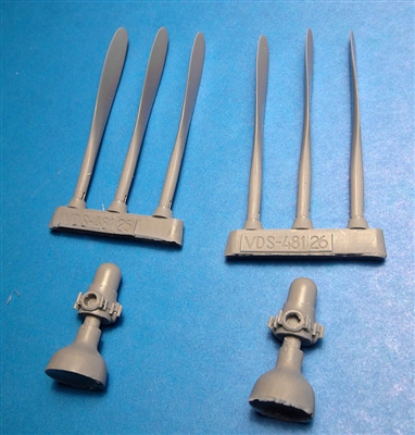 Vector VDS48-126 - A-26B/C Invader Propellers (ICM kit)