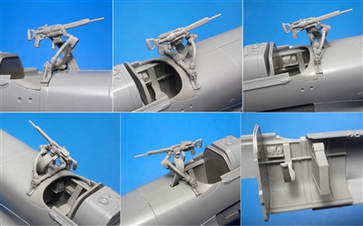 Vector VDS48-128 - IL-2 Field Modified 2-seater Conversion Set (for Zvezda kit)