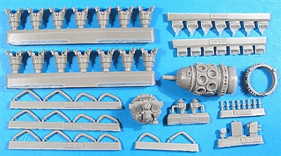 Vector 32-008 - P&W R-1830 Engine