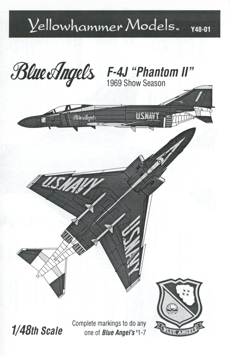 Phantom II Photographer パッチ Yellowhammer Y48-01 - F-4J 