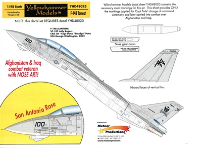 Yellowhammer YHD48025 - F-14B Tomcat