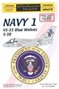 Yellowhammer YHD48028 - Navy 1 VS-35 Blue Wolves S-3B