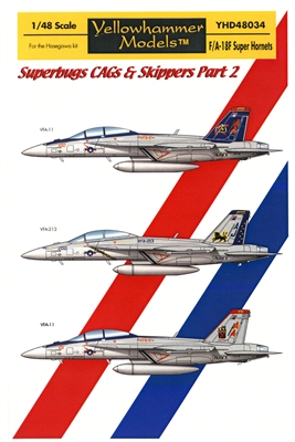Yellowhammer Y48034 - Superbugs CAGs & Skippers Part 2 (F/A-18F Super Hornets)